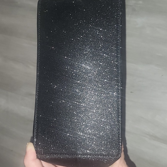 Kate Spade Joeley Black Glimmer Small Satchel and Cardholder - Picture 13 of 13